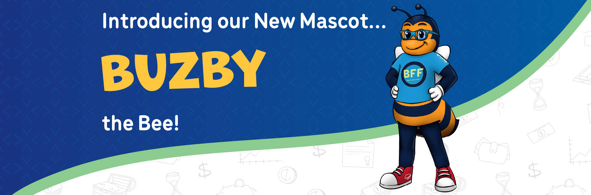 Introducing our New Mascot Buzby the Bee!