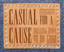 Casual for a cause: Dressing down to do good