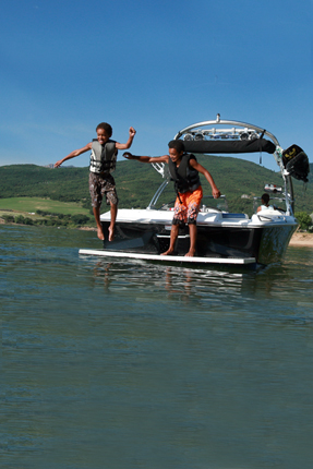 boys on a boat