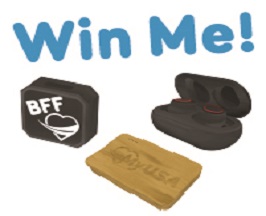Win one of these prizes when you open a new account with us!
