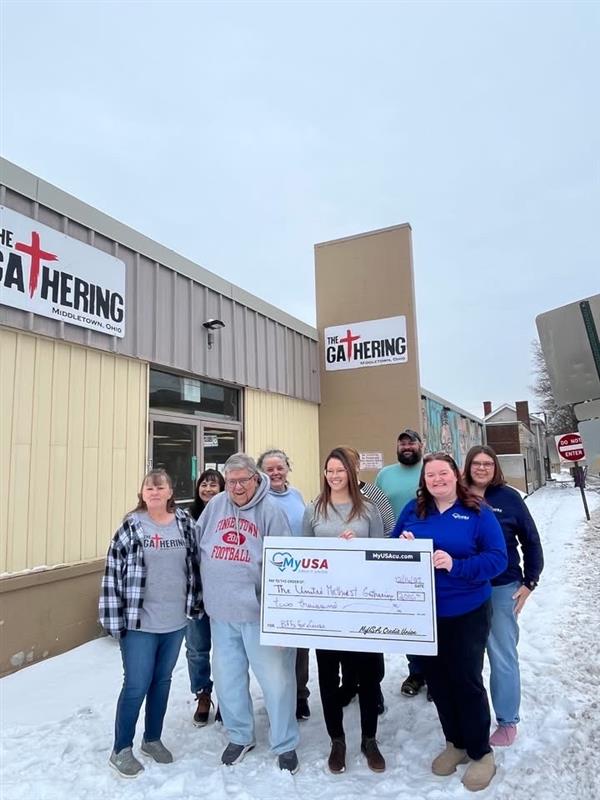 The Gathering Casual for a Cause check presentation