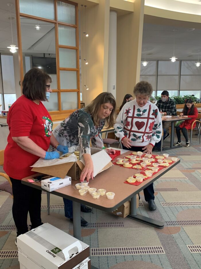 Reynolds and Reynolds Cookie Decorating Event where MyUSA was a sponsor